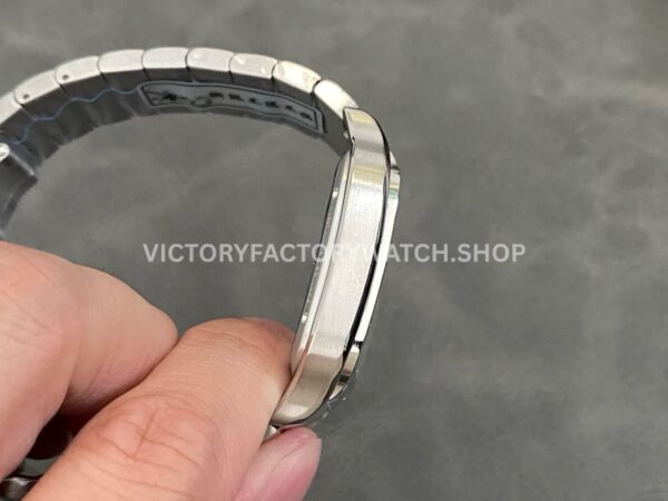 THB Factory Cartier Santos WHSA0015 39.8mm Full Steel Silver Roman Numerals Skeleton Dial