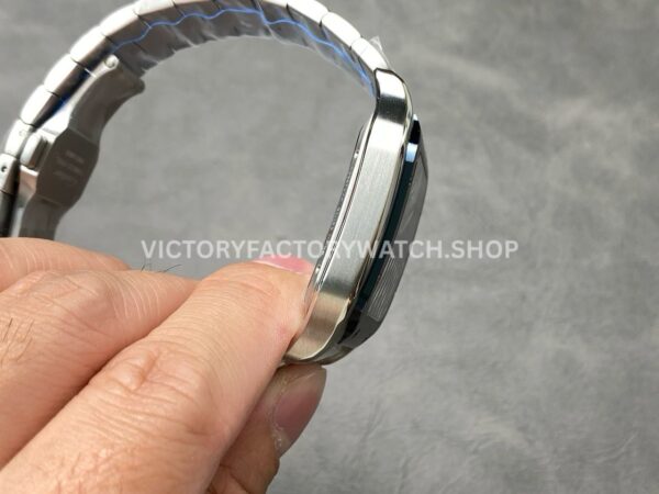 THB Factory Cartier Santos WHSA0026 39.8mm Full Steel Blue Roman Numerals Skeleton Dial