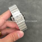 THB Factory Cartier Santos WHSA0027 39.8mm Full Steel Black Roman Numerals Skeleton Dial (5) THB Factory Cartier Santos WHSA0027 39.8mm Full Steel Black Roman Numerals Skeleton Dial