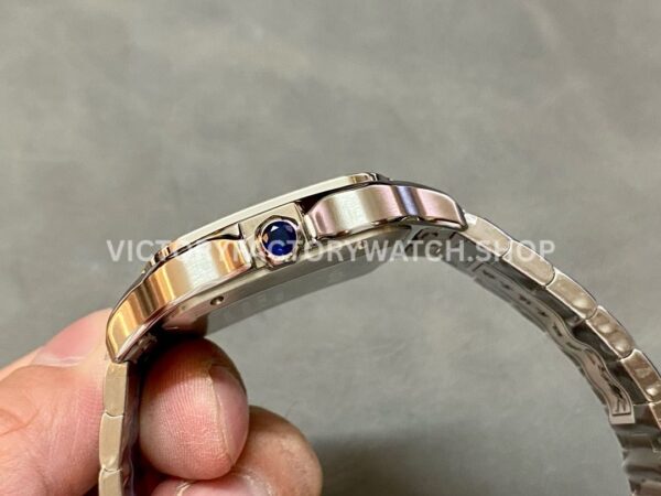 THB Factory Cartier Santos WSSA0030 39.8mm Full Steel Roman Numerals Blue Dial (1) THB Factory Cartier Santos WSSA0030 39.8mm Full Steel Roman Numerals Blue Dial