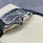 THB Factory Cartier Santos WSSA0037 39.8mm Steel Rubber Strap Roman Numerals Grey Dial (1) THB Factory Cartier Santos WSSA0037 39.8mm Steel Rubber Strap Roman Numerals Grey Dial