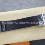 THB Factory Cartier Santos WSSA0037 39.8mm Steel Rubber Strap Roman Numerals Grey Dial (4) THB Factory Cartier Santos WSSA0037 39.8mm Steel Rubber Strap Roman Numerals Grey Dial