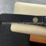 THB Factory Cartier Santos WSSA0037 39.8mm Steel Rubber Strap Roman Numerals Grey Dial (7) THB Factory Cartier Santos WSSA0037 39.8mm Steel Rubber Strap Roman Numerals Grey Dial