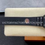 THB Factory Cartier Santos WSSA0039 39.8mm Steel Rubber Strap Roman Numerals Black Dial