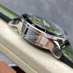 TW Factory Blancpain Air Command AC02-12B53-63B 42.5mm Steel Calfskin Vintage Leathe ( (6) TW Factory Blancpain Air Command AC02-12B53-63B 42.5mm Steel Calfskin Vintage Leather Strap Black Ceramic Bezel Avocado Green Dial