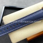 TW Factory Blancpain Air Command AC02-36B40-63B 42.5mm Rose Gold Calfskin Vintage Leather Strap Blue Ceramic Bezel Blue Dial
