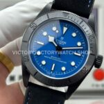 TW Factory Tudor Black Bay 79210C 41mm Leather Strap Blue Dial (4) TW Factory Tudor Black Bay 79210C 41mm Leather Strap Blue Dial