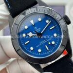 TW Factory Tudor Black Bay 79210C 41mm Leather Strap Blue Dial (5) TW Factory Tudor Black Bay 79210C 41mm Leather Strap Blue Dial