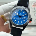 TW Factory Tudor Black Bay 79210C 41mm Leather Strap Blue Dial (6) TW Factory Tudor Black Bay 79210C 41mm Leather Strap Blue Dial