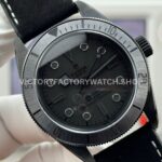TW Factory Tudor Black Bay 79210CNU 41mm Leather Strap Black DLC-coated Black Dial