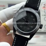 TW Factory Tudor Black Bay 79210CNU 41mm Leather Strap Black DLC-coated Black Dial