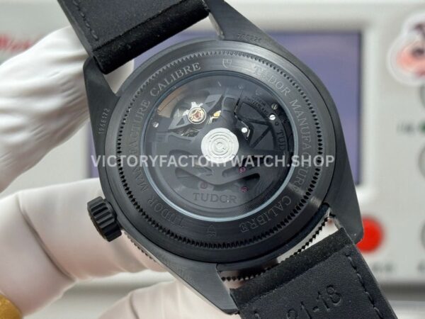 TW Factory Tudor Black Bay 79210CNU 41mm Leather Strap Black DLC-coated Black Dial