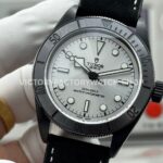 TW Factory Tudor Black Bay 79210CNU 41mm Leather Strap Silver Dial (3) TW Factory Tudor Black Bay 79210CNU 41mm Leather Strap Silver Dial