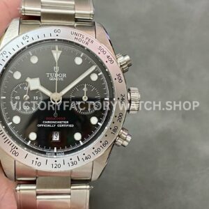 TW Factory Tudor Black Bay Chrono 79350 41mm Full Steel Black Dial (3) TW Factory Tudor Black Bay Chrono 79350 41mm black dial