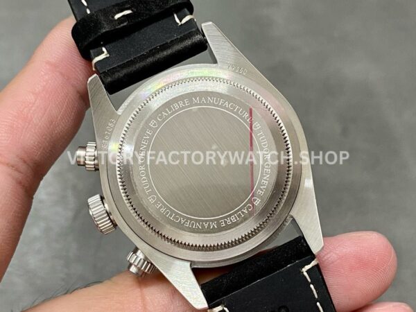 TW Factory Tudor Black Bay Chrono M79360N-0006 41mm Steel Leather Strap White Dial (4) TW Factory Tudor Black Bay Chrono M79360N-0006 41mm Steel Leather Strap White Dial