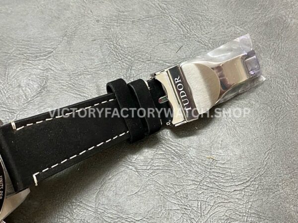 TW Factory Tudor Black Bay Chrono M79360N-0006 41mm Steel Leather Strap White Dial (5) TW Factory Tudor Black Bay Chrono M79360N-0006 41mm Steel Leather Strap White Dial