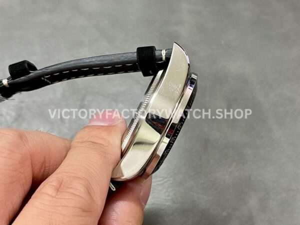 TW Factory Tudor Black Bay Chrono M79360N-0006 41mm Steel Leather Strap White Dial (8) TW Factory Tudor Black Bay Chrono M79360N-0006 41mm Steel Leather Strap White Dial