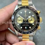 TW Factory Tudor Black Bay Chrono M79363N-0001 41mm Half Gold Steel Black Dial