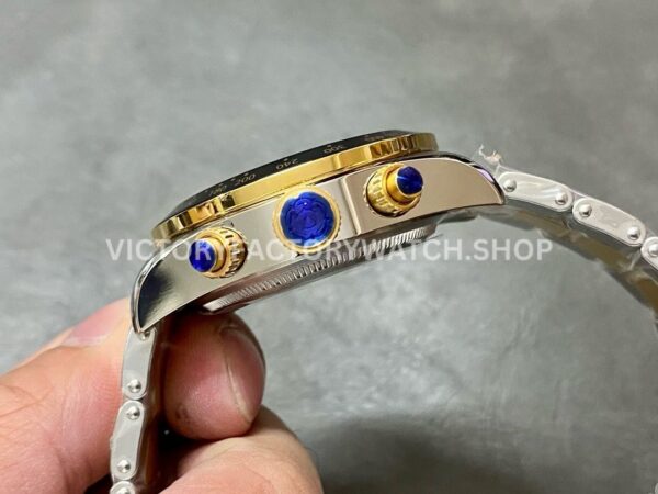 TW Factory Tudor Black Bay Chrono M79363N-0001 41mm Half Gold Steel Black Dial