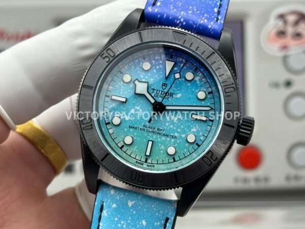TW Factory Tudor Black Bay M79210CNU-0011 41mm Blue Leather Strap Blue Dial (3) TW Factory Tudor Black Bay M79210CNU-0011 41mm Blue Leather Strap Blue Dial