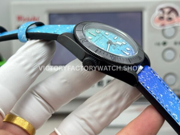 TW Factory Tudor Black Bay M79210CNU-0011 41mm Blue Leather Strap Blue Dial (9) TW Factory Tudor Black Bay M79210CNU-0011 41mm Blue Leather Strap Blue Dial