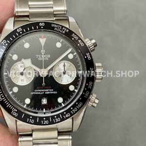 TW Factory Tudor Panda Black Bay Chrono 79360N-0001 41mm Full Steel Black Dial (13) TW Factory Tudor Black Bay Chrono 79360N-0001 41mm black dial