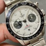 TW Factory Tudor Panda Black Bay Chrono 79360N-0002 41mm Full Steel White Dial (5) TW Factory Tudor Panda Black Bay Chrono 79360N-0002 41mm Full Steel White Dial