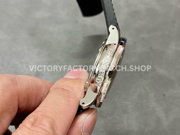 ZF Factory Blancpain Fifty Fathoms Barakuda 5008B-1130-B52A 40.3mm Steel Rubber Strap Black Dial (2) ZF Factory Blancpain Fifty Fathoms Barakuda 5008B-1130-B52A 40.3mm Steel Rubber Strap Black Dial