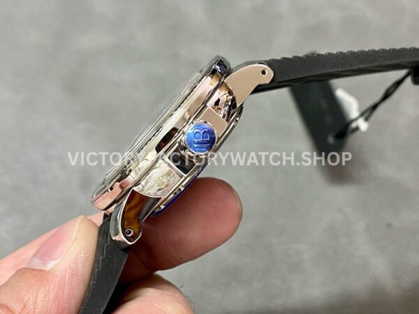 ZF Factory Blancpain Fifty Fathoms Barakuda 5008B-1130-B52A 40.3mm Steel Rubber Strap Black Dial (3) ZF Factory Blancpain Fifty Fathoms Barakuda 5008B-1130-B52A 40.3mm Steel Rubber Strap Black Dial