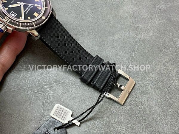 ZF Factory Blancpain Fifty Fathoms Barakuda 5008B-1130-B52A 40.3mm Steel Rubber Strap Black Dial (5) ZF Factory Blancpain Fifty Fathoms Barakuda 5008B-1130-B52A 40.3mm Steel Rubber Strap Black Dial
