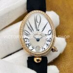 ZF Factory Breguet Reine de Naples 8918BA 58 964 D00D3L 36.5 x 28.5mm rose gold leather strap mother of pearl dial