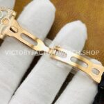 ZF Factory Breguet Reine de Naples 8918BA/58/964/D00D3L 36.5 x 28.5mm Rose Gold Leather Strap Arabic Numerals Mother Of Pearl Dial