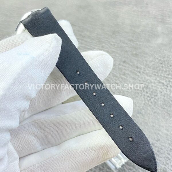 ZF Factory Breguet Reine de Naples 8918BB58964 D00D3L 36.5 x 28.5mm Steel Leather Strap ( (3) ZF Factory Breguet Reine de Naples 8918BB/58/964 D00D3L 36.5 x 28.5mm Steel Leather Strap Arabic Numerals Mother Of Pearl Dial