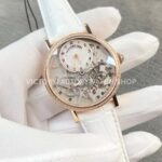 ZF Factory Breguet Tradition 7038BR189V6D00D 37mm Rose Gold Leather Strap Silver Dial (2) ZF Factory Breguet Tradition 7038BR/18/9V6/D00D 37mm Rose Gold Leather Strap Silver Dial