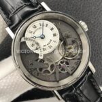 ZF Factory Breguet Tradition 7097BBG19WU 40mm White Gold Leather Strap Roman Numerals Grey Dial (6) ZF Factory Breguet Tradition 7097BB/G1/9WU 40mm White Gold Leather Strap Roman Numerals Grey Dial