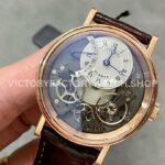 ZF Factory Breguet Tradition 7097BR-G1-9WU 40mm Rose Gold Leather Strap Black Dial (8) ZF Factory Breguet Tradition 7097BR-G1-9WU 40mm Rose Gold Leather Strap Black Dial