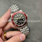 ZF Factory Tudor Black Bay 41mm 7941A1A0RU-0001 Full Steel Red Aluminum Bezel Black Dial Jubilee