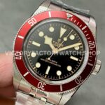 ZF Factory Tudor Black Bay 41mm 7941A1A0RU-0001 Full Steel Red Aluminum Bezel Black Dial Jubilee