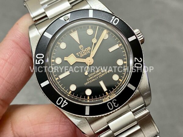 ZF Factory Tudor Black Bay 54 M79000N-0001 37mm Full Steel Aluminum Bezel Black Dial (2) ZF Factory Tudor Black Bay 54 M79000N-0001 37mm Full Steel Aluminum Bezel Black Dial