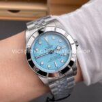 ZF Factory Tudor Black Bay 54 M79000N-0001 37mm Full Steel Aluminum Bezel Lagoon Blue Dial (6) ZF Factory Tudor Black Bay 54 M79000N-0001 37mm Full Steel Aluminum Bezel Lagoon Blue Dial