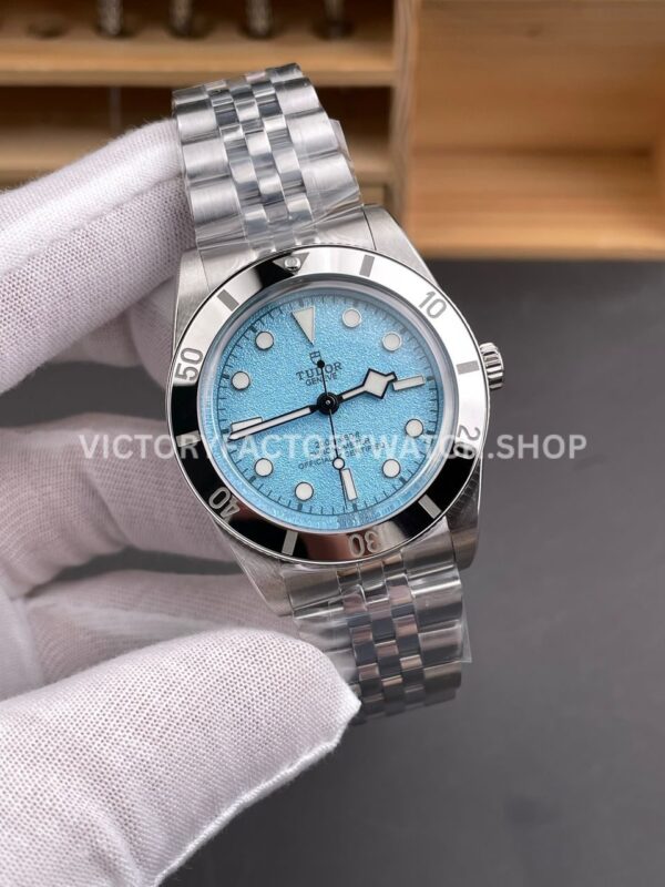 ZF Factory Tudor Black Bay 54 M79000N-0001 37mm Full Steel Aluminum Bezel Lagoon Blue Dial (7) ZF Factory Tudor Black Bay 54 M79000N-0001 37mm Full Steel Aluminum Bezel Lagoon Blue Dial