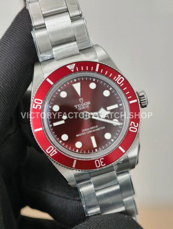 ZF Factory Tudor Black Bay 58 7939A1A0RU 39mm Full Steel Red Aluminum Bezel Red Dial Jubilee