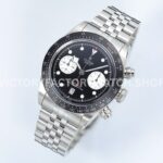 ZF Factory Tudor Black Bay Chrono 79360N-0001 41mm Full Steel Ceramic Bezel Black Dial Jubilee (10) ZF Factory Tudor Black Bay Chrono 79360N-0001 41mm Full Steel Ceramic Bezel Black Dial Jubilee
