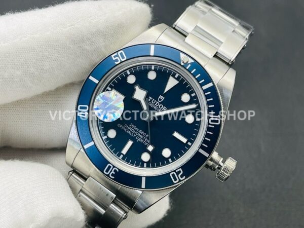 ZF Factory Tudor Black Bay Fifty-Eight M79030B-0001 39mm Full Steel Blue Aluminum Bezel Black Dial (5) ZF Factory Tudor Black Bay Fifty-Eight M79030B-0001 39mm Full Steel Blue Aluminum Bezel Black Dial