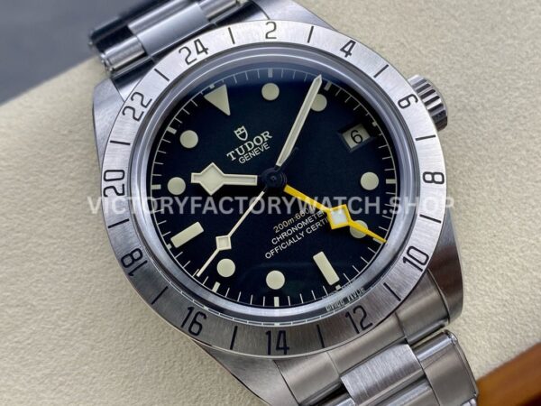 ZF Factory Tudor Black Bay GMT 79470 39mm Full Steel Black Dial (8) ZF Factory Tudor Black Bay GMT 79470 39mm Full Steel Black Dial