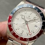 ZF Factory Tudor Black Bay GMT M79830RB-0010 41mm Full Full Aluminum Pepsi Bezel White Dial (6) ZF Factory Tudor Black Bay GMT M79830RB-0010 41mm Full Aluminum Pepsi Bezel White Dial