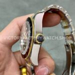 ZF Factory Tudor Black Bay GMT M79833MN-0001 41mm Half Yellow Gold Aluminum Bezel Black Dial