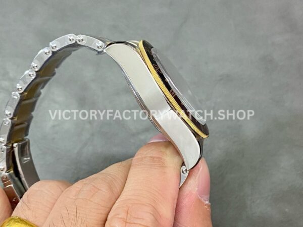ZF Factory Tudor Black Bay GMT M79833MN-0001 41mm Half Yellow Gold Aluminum Bezel Black Dial