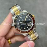 ZF Factory Tudor Black Bay GMT M79833MN-0001 41mm Half Yellow Gold Aluminum Bezel Black Dial