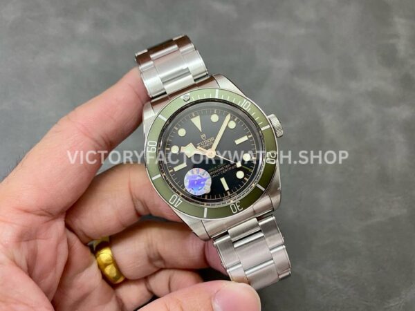 ZF Factory Tudor Harrods Black Bay 79230G 41mm Full Steel Aluminum Bezel Black Dial
